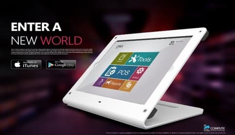 KPOS tablet point-of-sale application visual