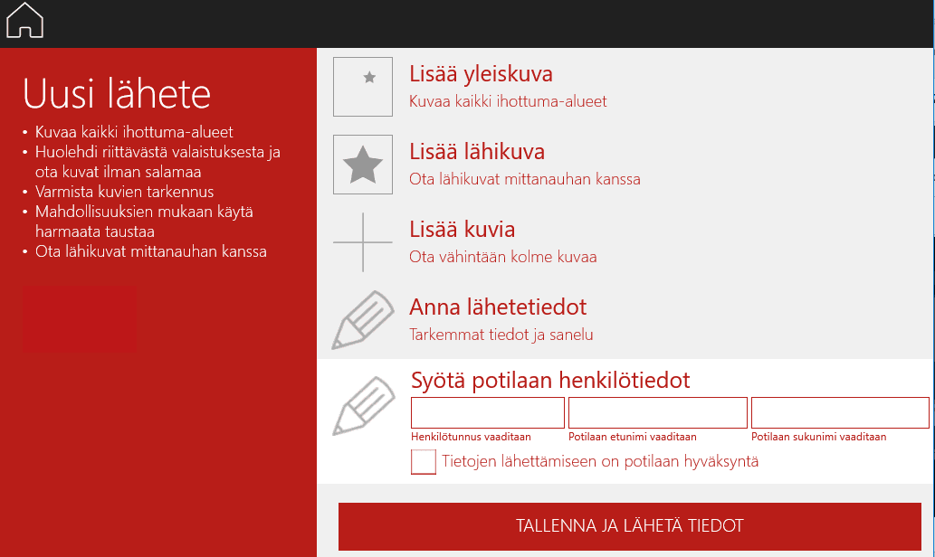 Sanitized PADOC specialist referral details screen